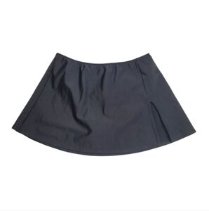 Shape FX Womens Black Swim Skirt Size 10